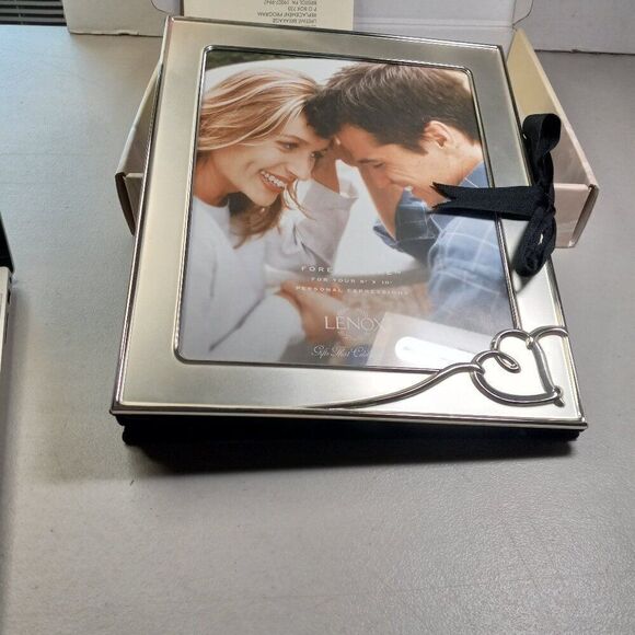 Lenox Forevermore Album 8 X 10 Silverplated Giftware SKU#6407928 Wedding - Picture 1 of 8